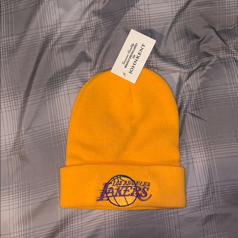 Los Angeles Laker ski hat